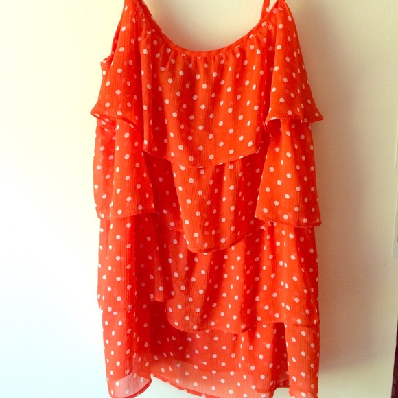 Spaghetti strap tank