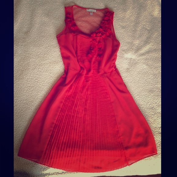 Red dress