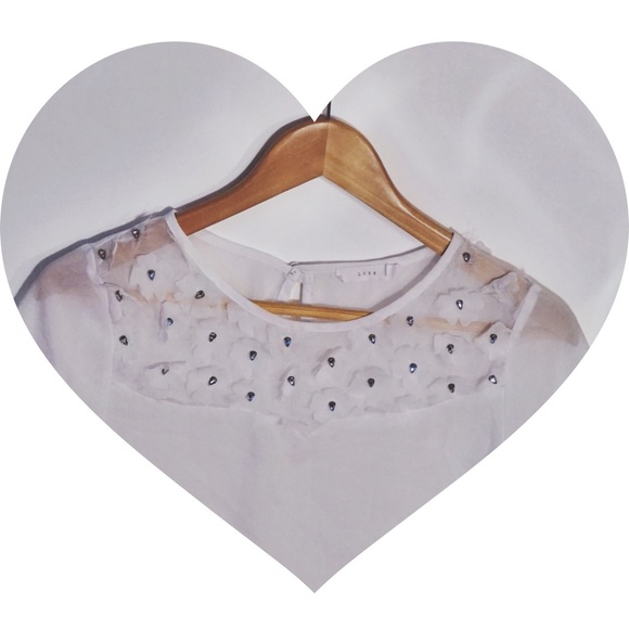 Sheer White Crop Top