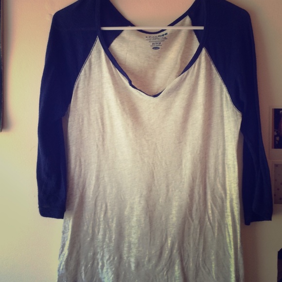 Cute old navy baseball tee