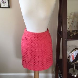 J. Crew eyelet skirt