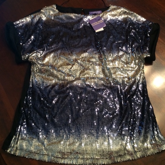 GORGEOUS SEQUIN VIVIENNE TAM TOP!