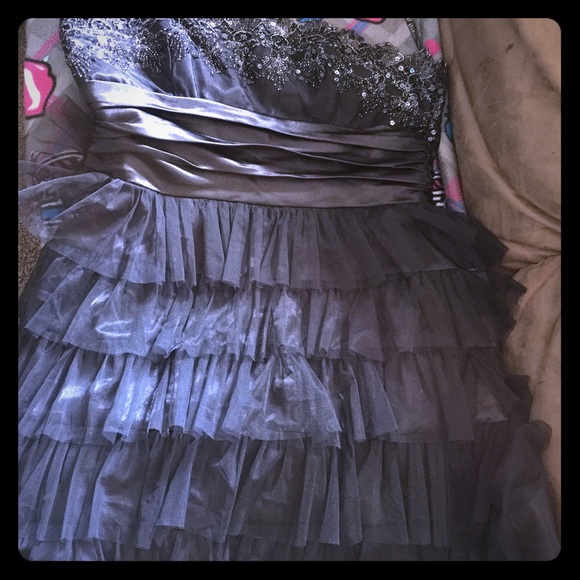 Beautiful short black formal dress