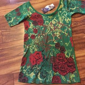 Women's top retro 1x