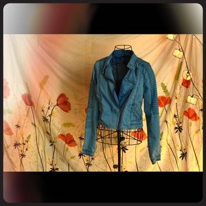 Denim Moto Jacket
