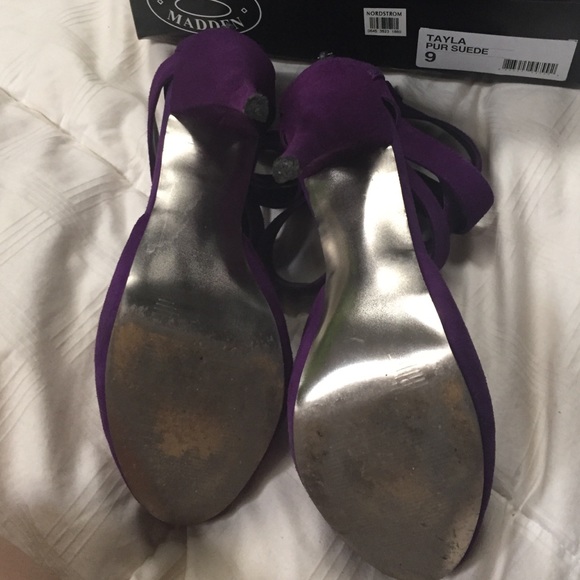 SUPER sexy purple suede Platforms - Picture 3 of 4