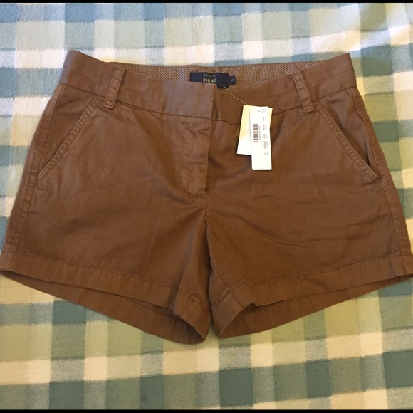 J. Crew 4 inch Chino Shorts
