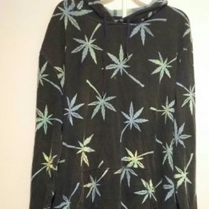 *SOLD ON VINTED* Pot leaf hoodie