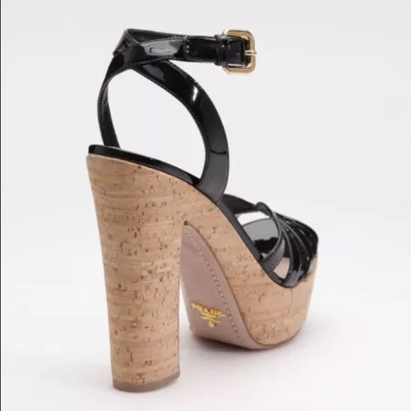 Prada Cork Heels - Picture 2 of 5