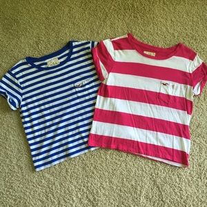 Two Hollister Crop Tops