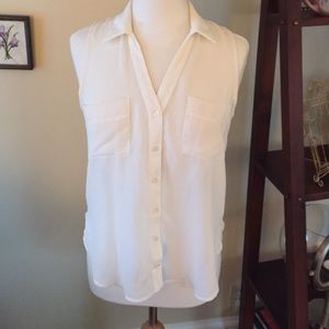 Nordstrom Lush cream blouse