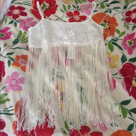 Brand new with tags LF fringe shirt