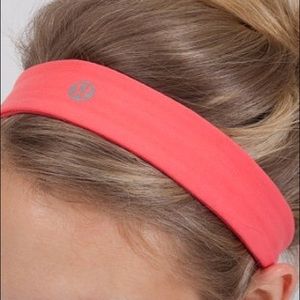 Coral Lululemon Headband
