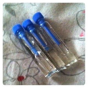 3 perfume samples of light blue by dolce & gabbana