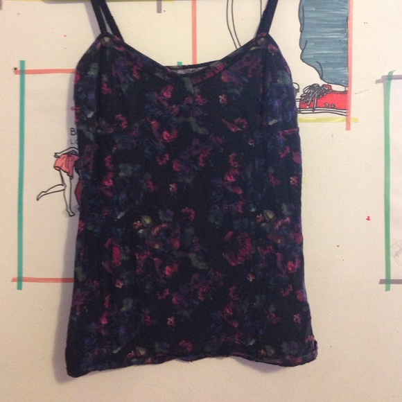 Decree floral tank top 🎀