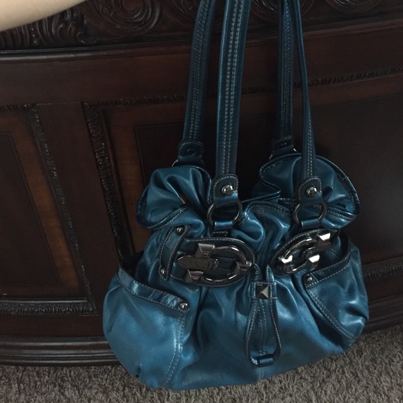 Blue purse