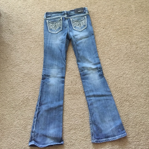 Gently used girls jeans