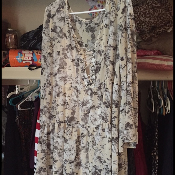 Altr'd State Plus Size Peasant Shift Dress