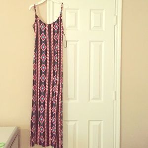 Tribal maxi dress