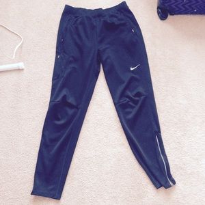 black nike dri-fit soccer pants