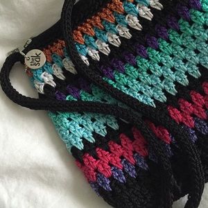 Vibrant colored crossbody