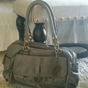 Grey handbag