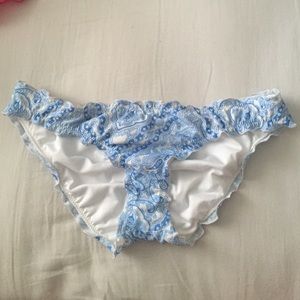 Victoria's Secret ruffle cheeky bottom