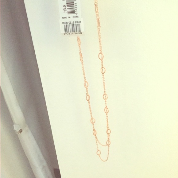 Copper necklace from Nordstrom