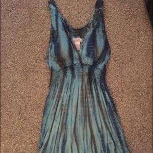 Tie dye boho candies tank top tunic