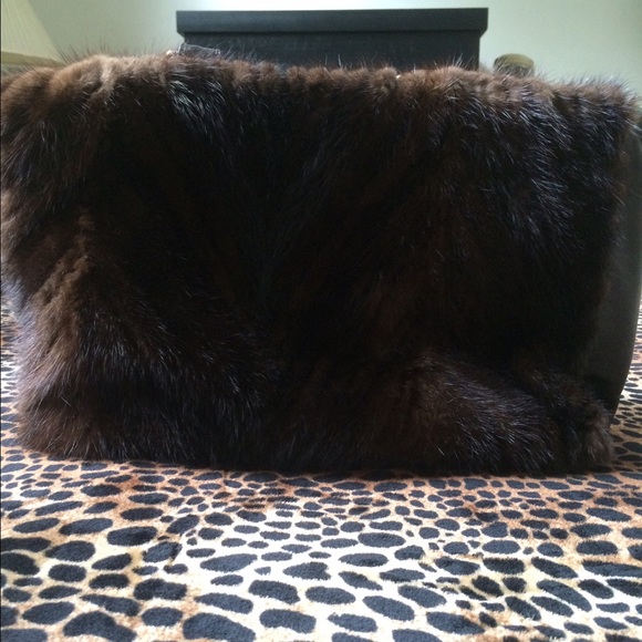 Authentic Fur Paolo Masi Handbag