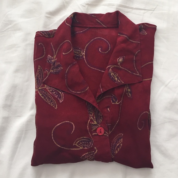 Vintage short sleeved button down