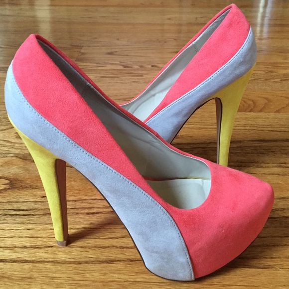 ALDO Shoes - Aldo color block heels