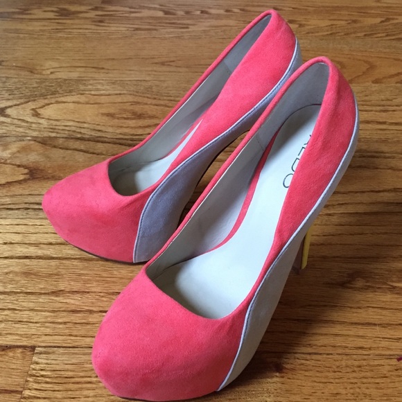 Aldo color block heels - Picture 2 of 4