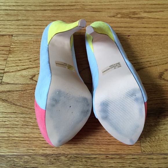 Aldo color block heels - Picture 4 of 4