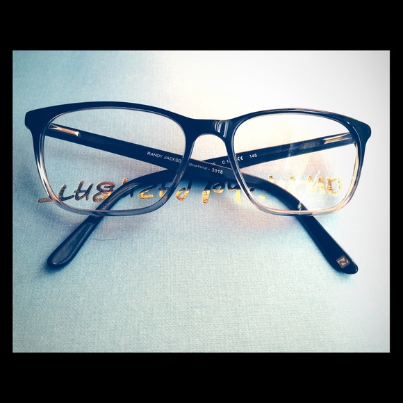 Two-tone hipster style eyeglasses - Picture 1 of 1