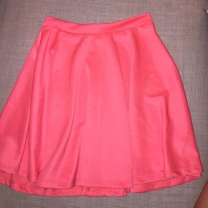 pink skater skirt