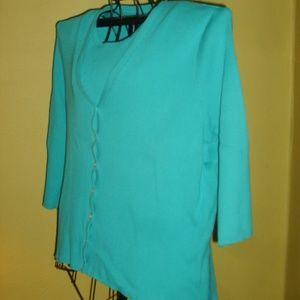 Ralph Lauren Turquoise Color Twinset Size 3X