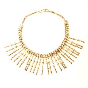 Gorgeous Boho Style Gold Statement Necklace
