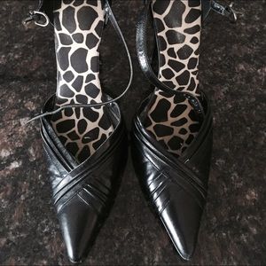 Black Aldo Heels