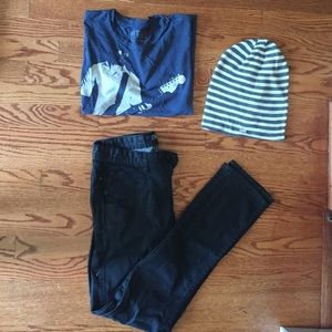 Zak Men's Black Denim