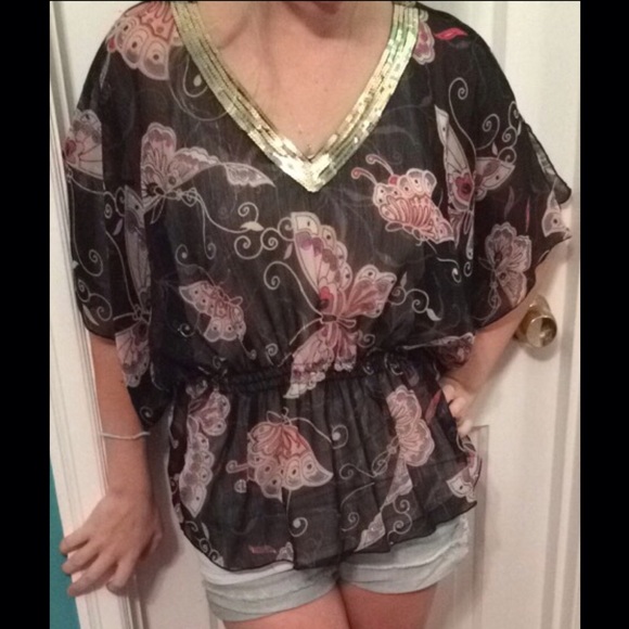 Butterfly blouse - Picture 2 of 4