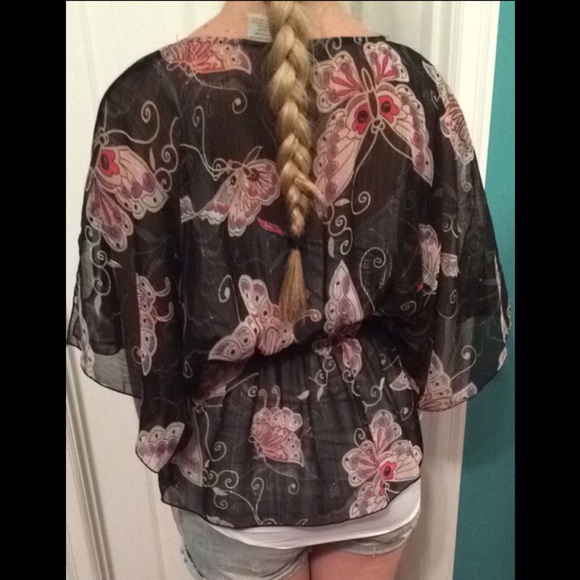 Butterfly blouse - Picture 3 of 4