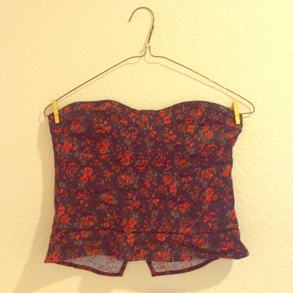 Floral Bustier from Urban Outfitters - Picture 1 of 3