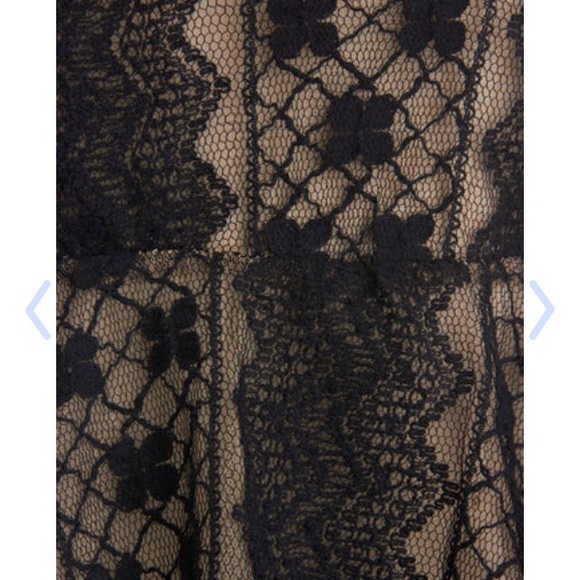 Modcloth lace peplum top - Picture 3 of 3