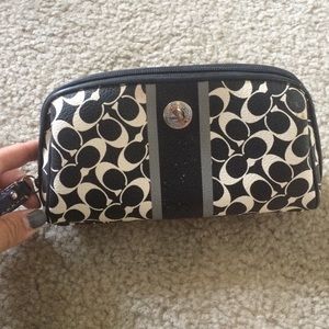 Coach make up bag