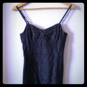 Grey Laced Dress Perfect for Summer Nights