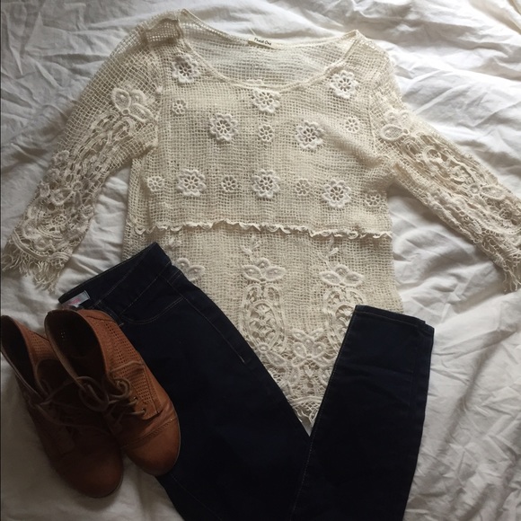 Dark wash jeggings