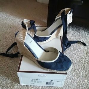 Authentic Coach sandals