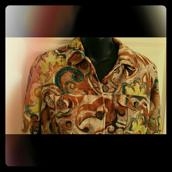 Multi color jacket by chico's