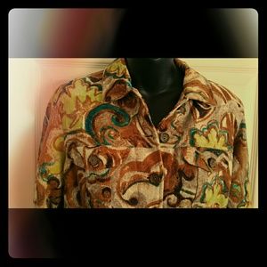 Multi color jacket by chico's